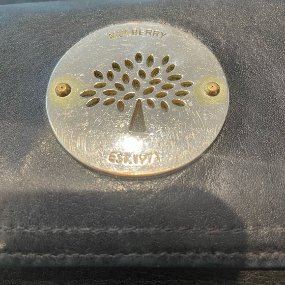 Mulberry black wallet daira smooth leather - Picture 3 of 11